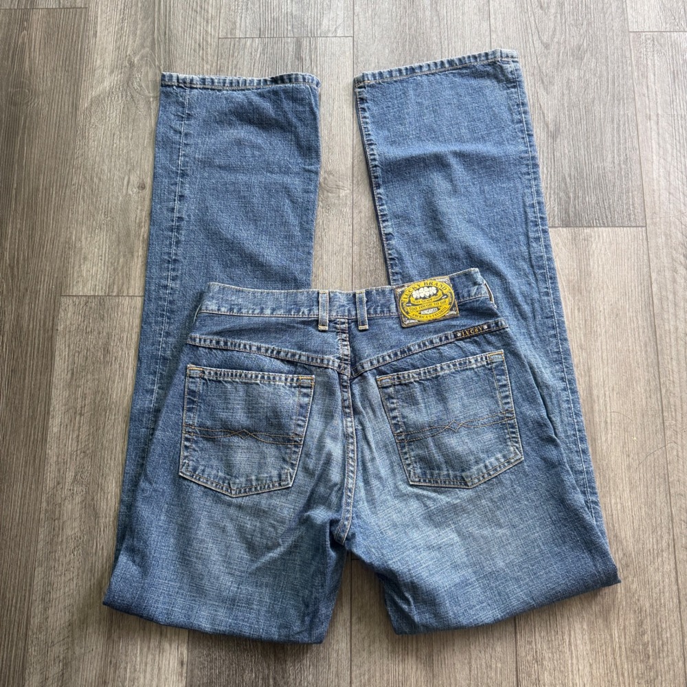 90s vintage Lucky Brand Womens 0/25 USA Jeans Medium Wash Bootcut Gene Montesano
